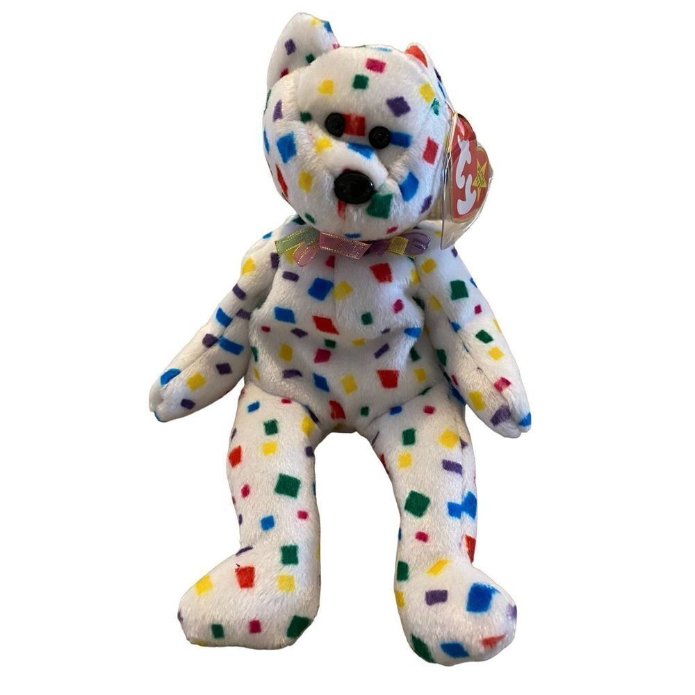 Ty 2K Bear Ty Beanie Baby Plush Collectible Vintage Y2K 1999 2000